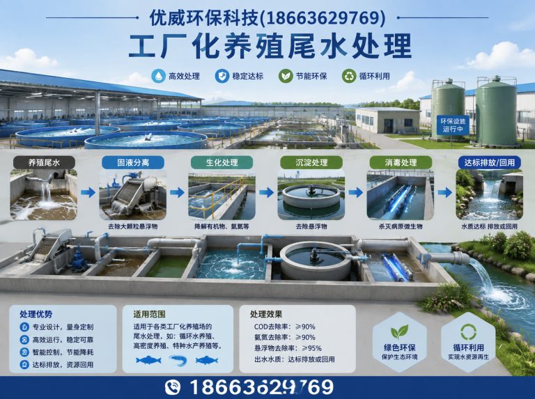 诸城市水产养殖尾水处理展示图